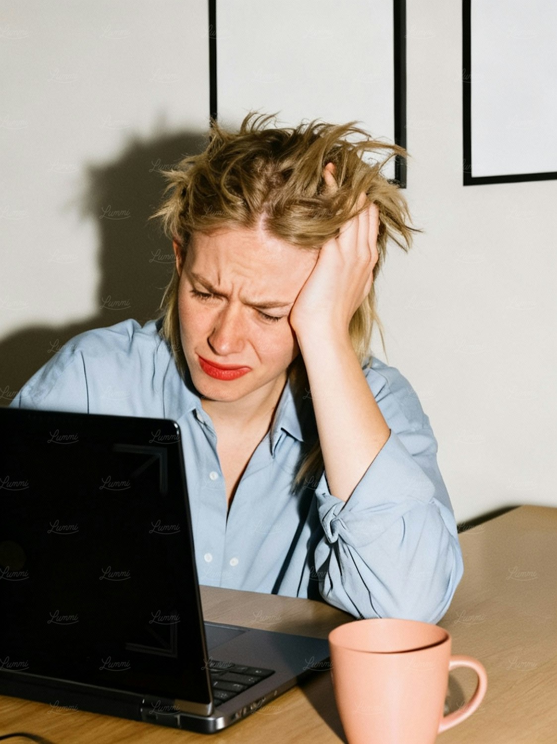 A person looks frustrated while endlessly scrolling through a streaming app, struggling to find new sci-fi content amidst overwhelming choices.