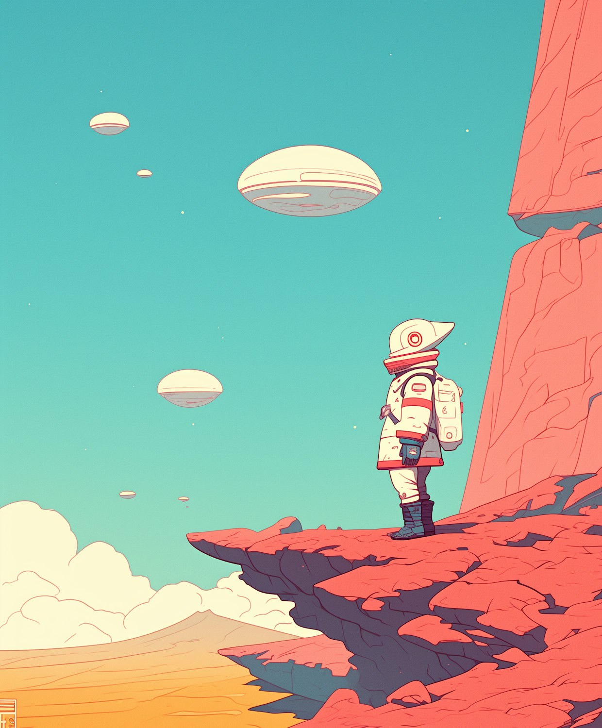 A person is completely engrossed in watching an epic space opera on a large screen, with visuals hinting at alien worlds and advanced technology.