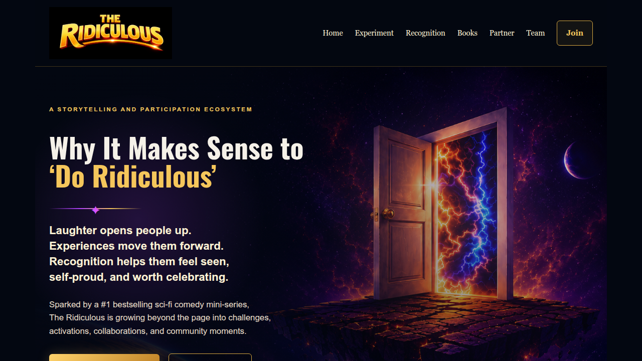 Visit Do Ridiculous for books, updates, audio, and future releases.