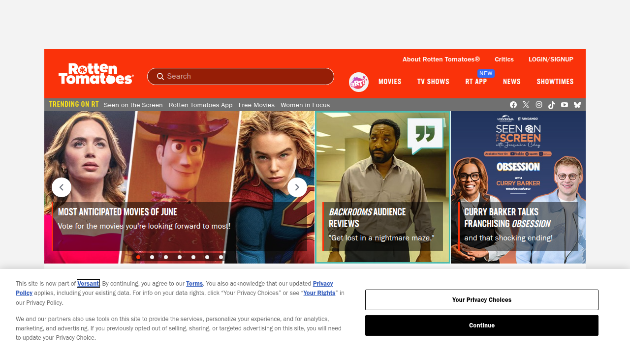 Find critic and audience reviews for Morgan Freeman's films and TV series on Rotten Tomatoes.
