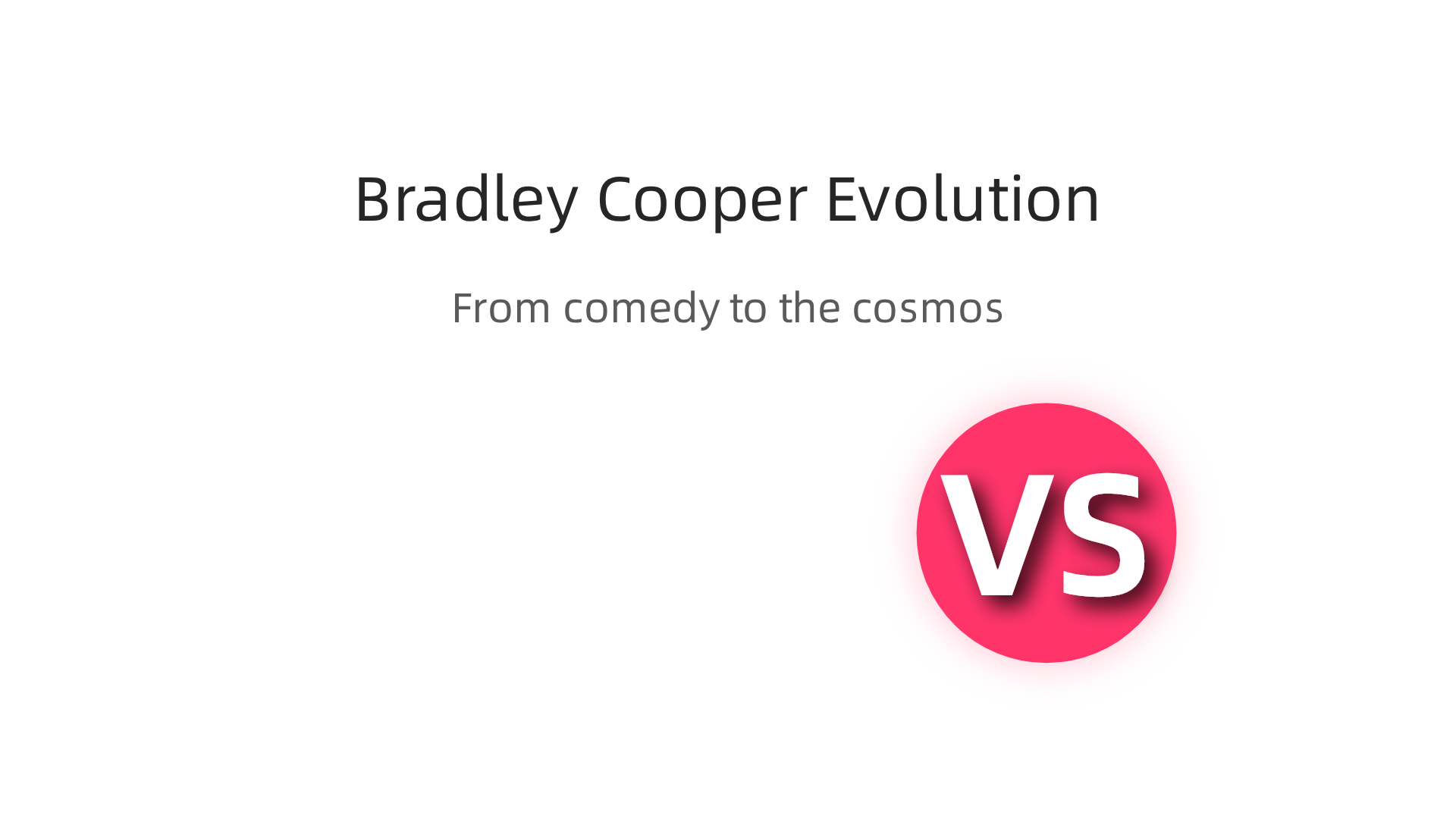 Tracing Bradley Cooper's versatile career path from celebrated comedic roles to iconic sci-fi characters.