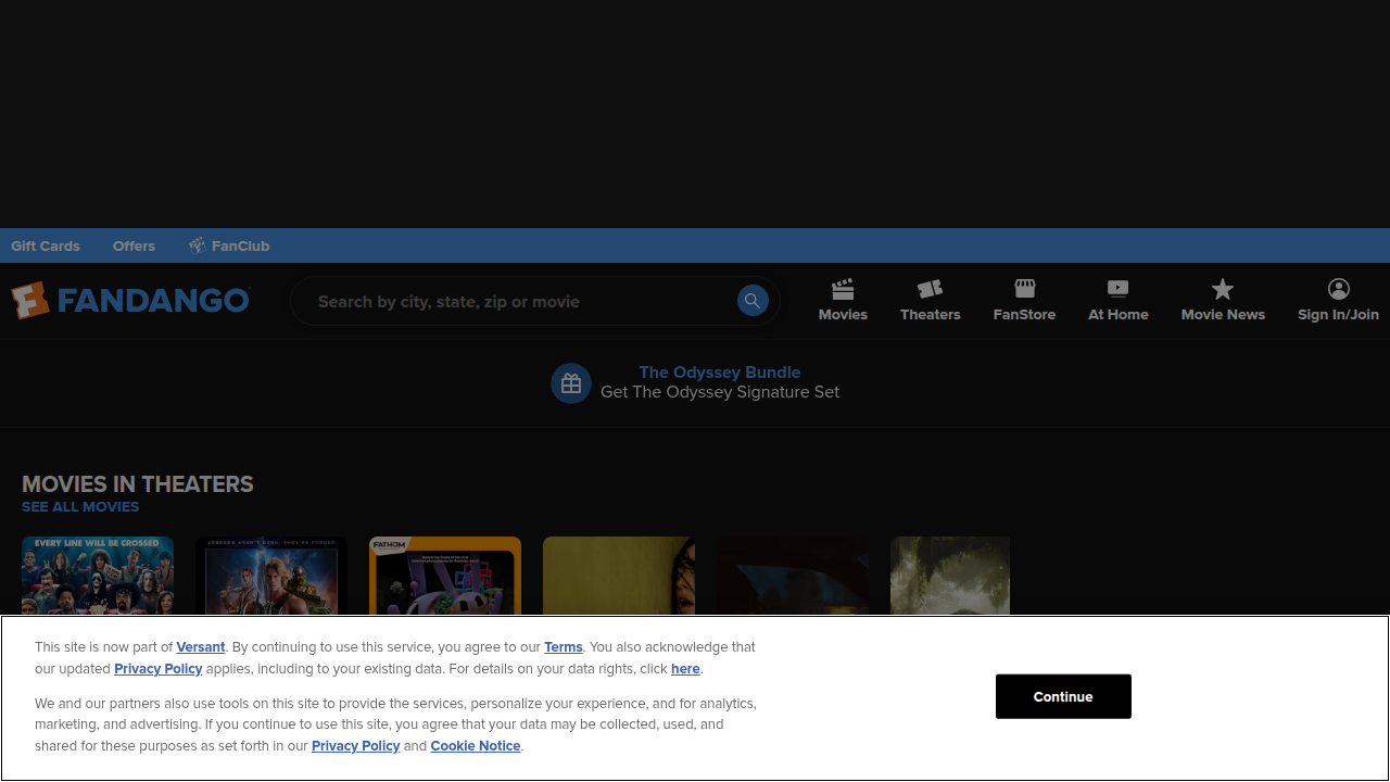 Discover new movie releases, showtimes, and purchase tickets on popular movie listing platforms like Fandango.